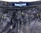 Voyage Passion black leather pants