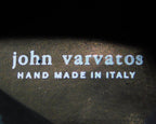 John Varvatos midningt black velvet wingtip boots