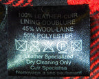 Yohan Serfaty Bonded leather & wool jacket