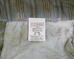Dolce & Gabbana green pants with washed white effect