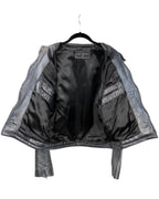VentCouvert black leather jacket